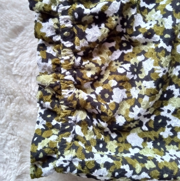 MICHAEL KORS Floral Green Blouse - Picture 9 of 13